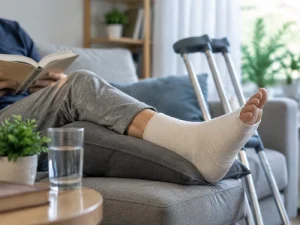 مراقبت بعد از جراحی صافی کف پا